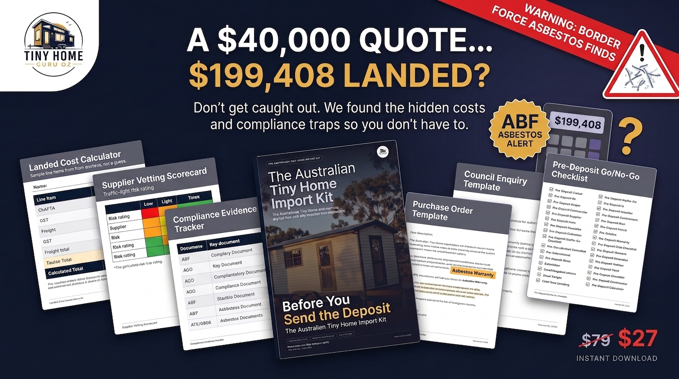 The Australian Tiny Home Import Kit Bundle