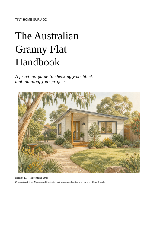 The Australian Granny Flat Handbook cover